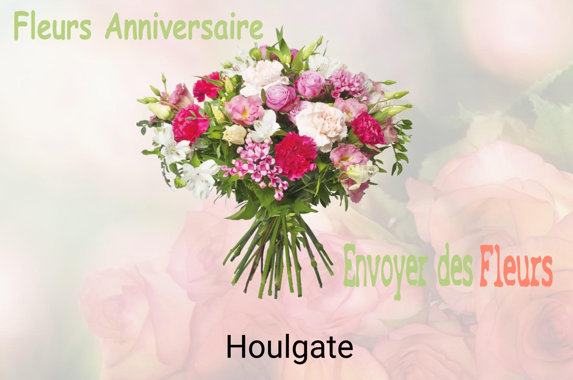 Bouquet de fleurs d’anniversaire livré à Houlgate