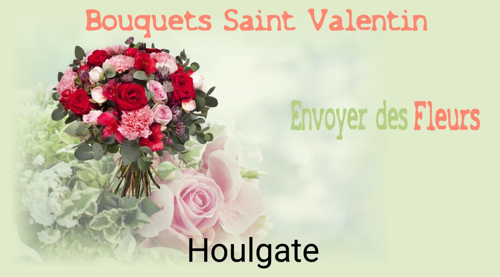 Roses de Saint-Valentin livrées à Houlgate
